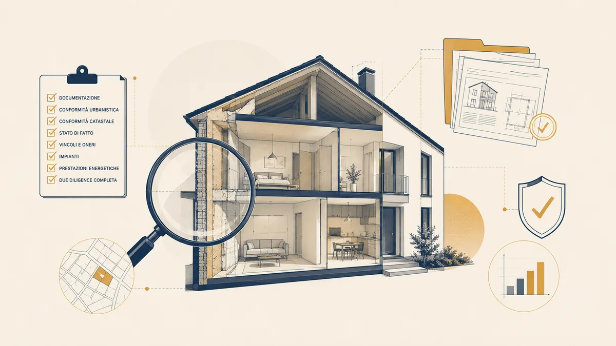 Analisi tecnica e documentale per la Due Diligence Immobiliare di un edificio